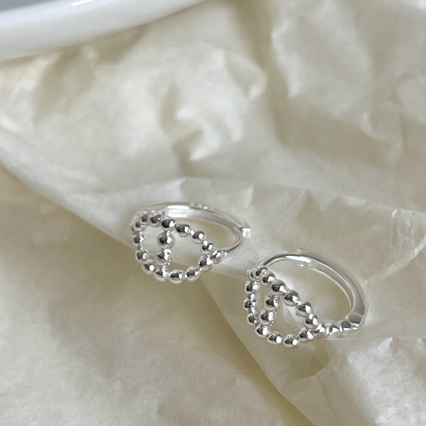 Orecchini a perno geometrici minimalisti in argento con perni in argento sterling 925 e opzione placcatura in oro