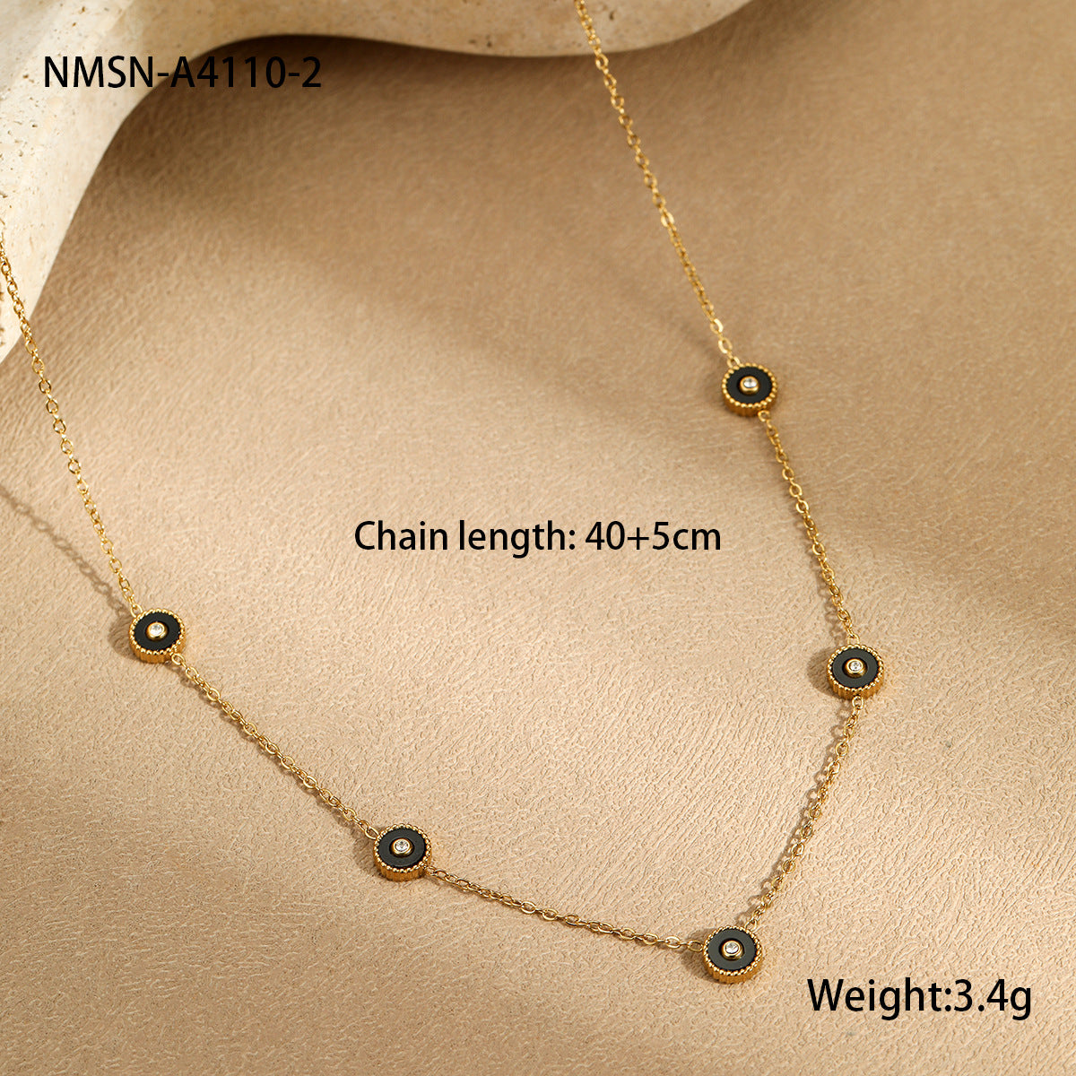 Elegante collar con colgante geométrico de acero inoxidable de oficina con incrustaciones de diamantes de imitación, cadena chapada en forma de Y, collar tipo locket con borla para mujer