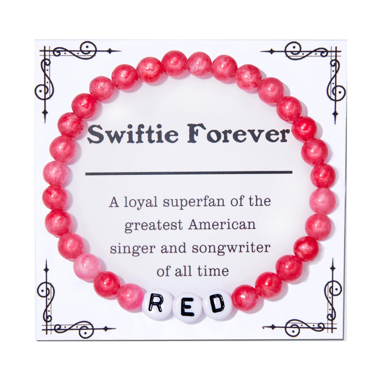 Minimalist Letter Shoushan Stone Beaded Bracelet for Women