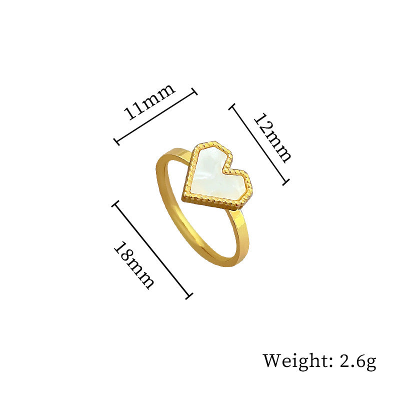 Collana Girocollo Minimalista in Acciaio al Titanio con Cuore Geometrico Unisex