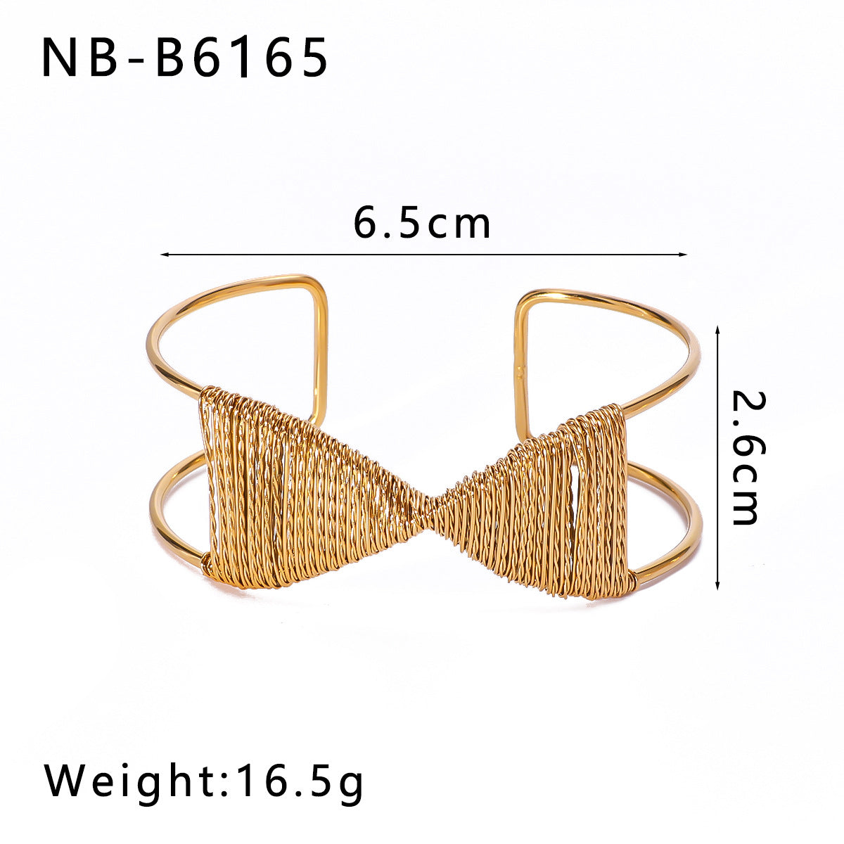 Minimalist Asymmetrical Hollow Flower Starfish Leaf Cuff Bracelet for Women in Titanium Steel with Gold Plating