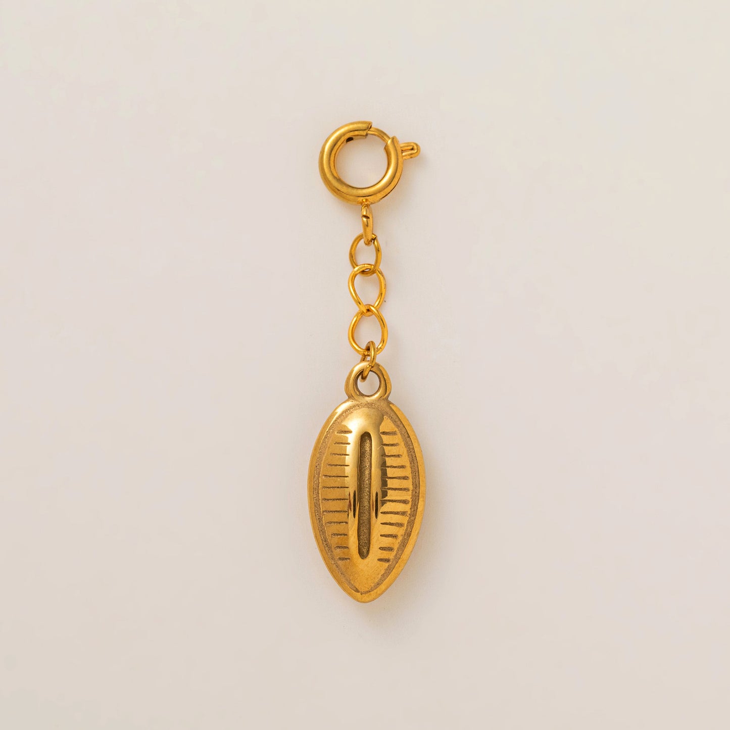 Vintage Geometric Stainless Steel 18K Gold Plated PVD Bikini Clasp Charm Bar Necklace for Unisex