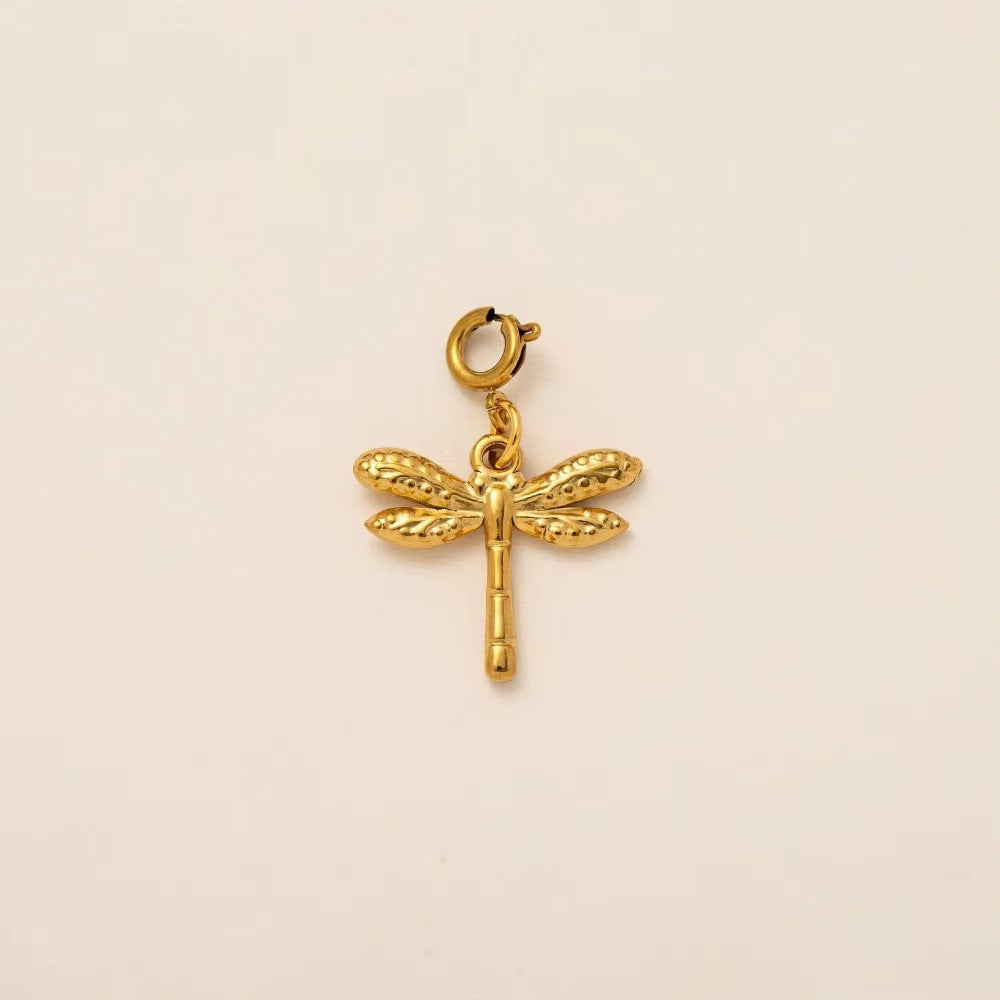 Gold Plated Alloy Heart Chain Strap with Pearl Inlay for Bags