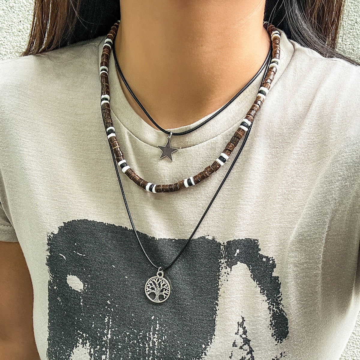 Vintage-Inspired Butterfly Pendant Necklace for Women with Alloy Beads and Turquoise Accents on Adjustable Chain