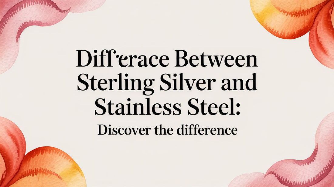 Difference between sterling silver and stainless steel: A Buyer's Guide