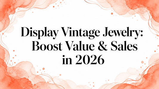 Display Vintage Jewelry: Boost Value & Sales in 2026