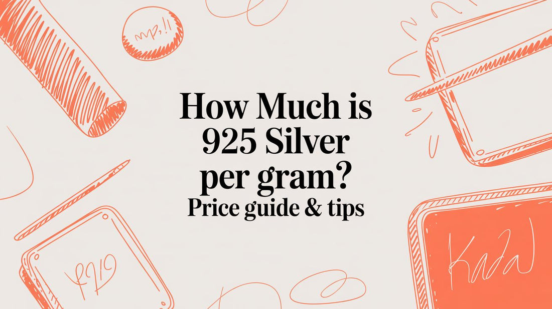 How Much Is 925 Silver Per Gram? A Sourcing Guide for Businesses