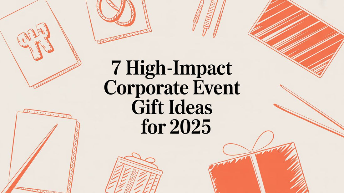 7 High-Impact Corporate Event Gift Ideas for 2025