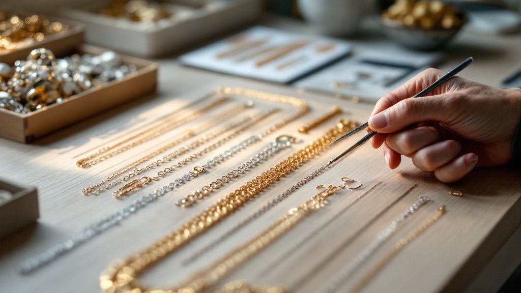A Jeweler's Guide to Sourcing Wholesale Jewelry Chain
