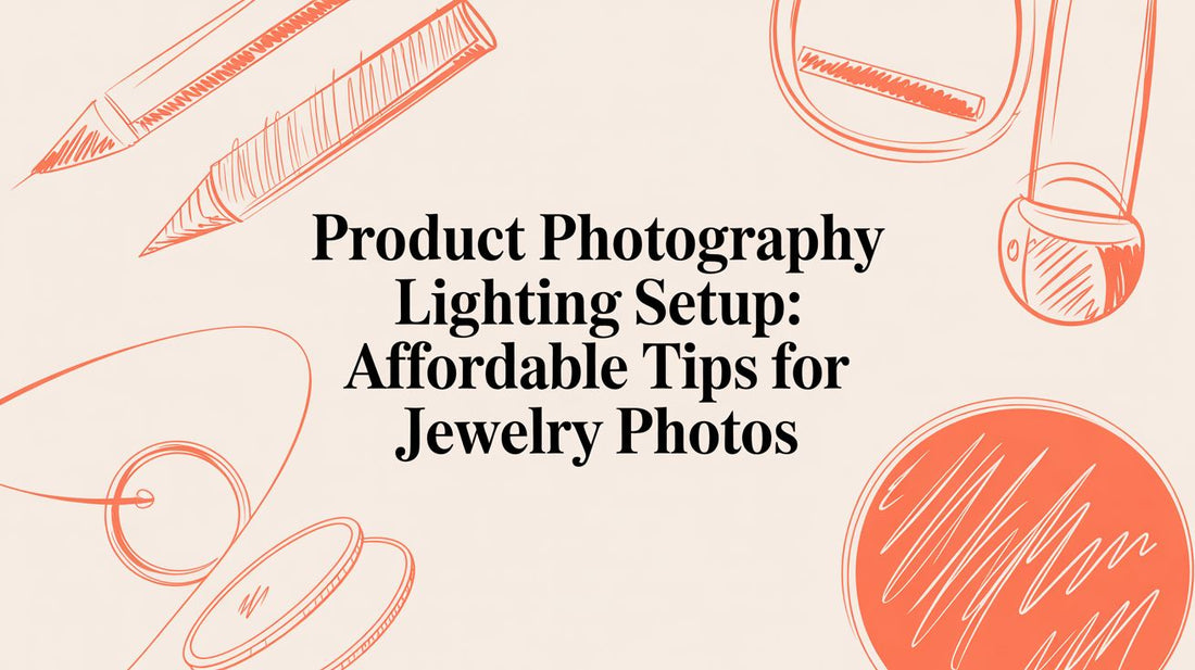 Product photography lighting setup: Affordable Tips for Jewelry Photos