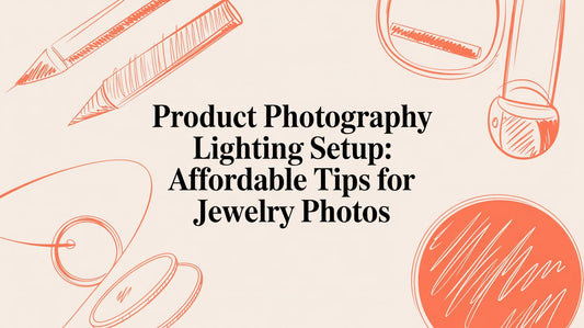 Product photography lighting setup: Affordable Tips for Jewelry Photos