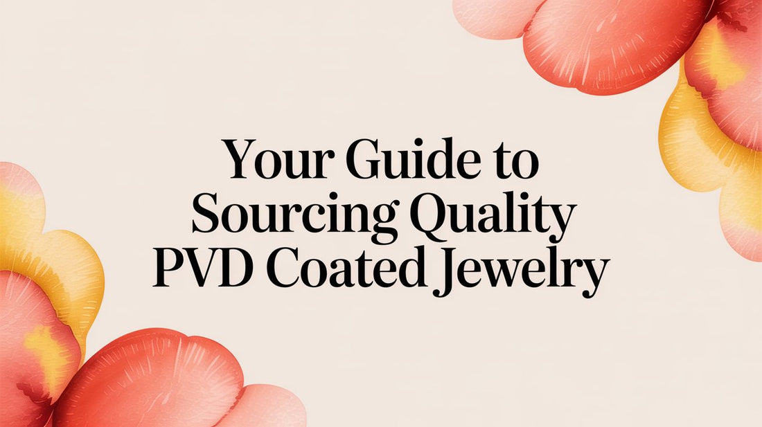 Your Guide to Sourcing Quality PVD Coated Jewelry