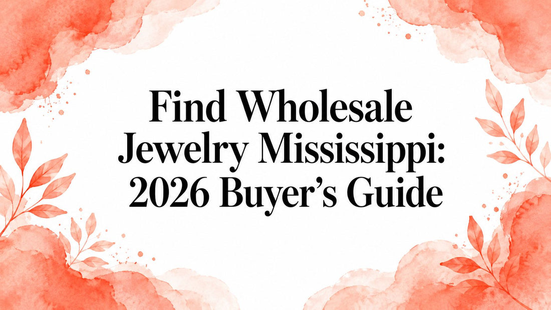 Find Wholesale Jewelry Mississippi: 2026 Buyer's Guide