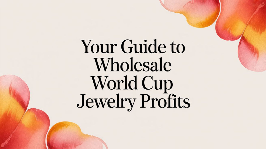 Score Big with Wholesale World Cup Jewelry: A Retailer's Guide