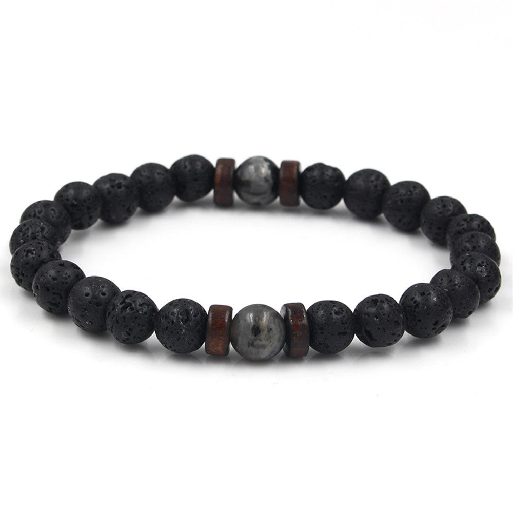 Unisex Handmade Geometric Mixed Materials Bracelet