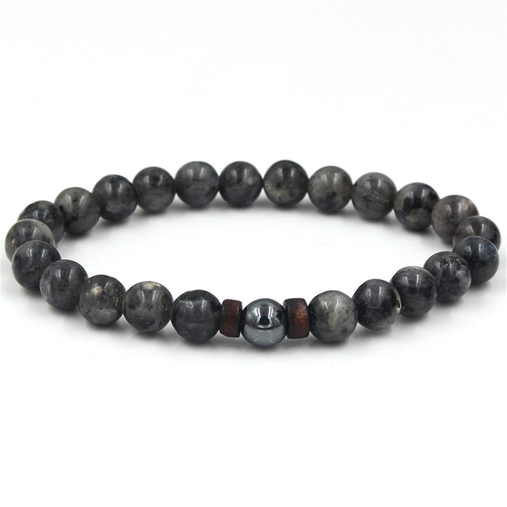 Unisex Handmade Geometric Mixed Materials Bracelet
