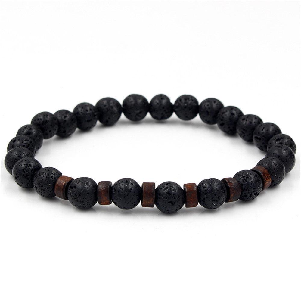 Unisex Handmade Geometric Mixed Materials Bracelet