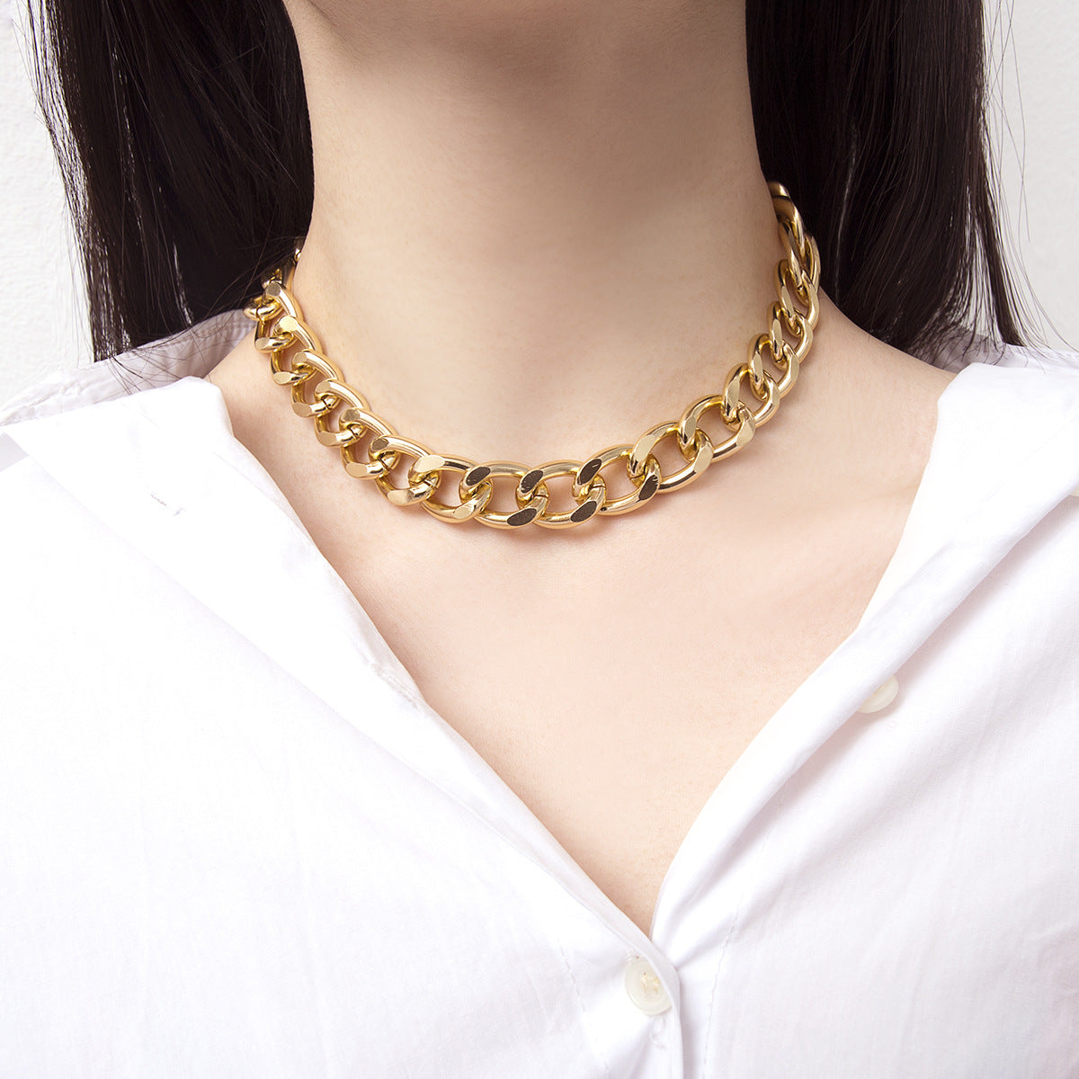 Collana con ciondolo a croce geometrico vintage minimalista audace per donna