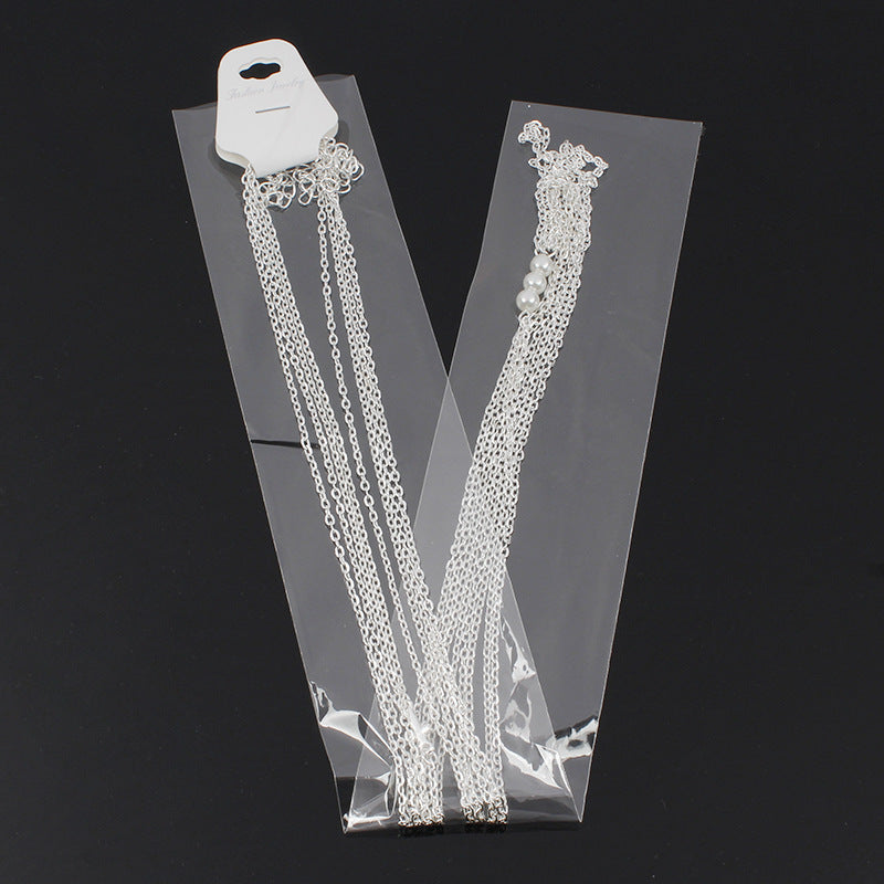 Geometric Plated Alloy Body Chain for Women