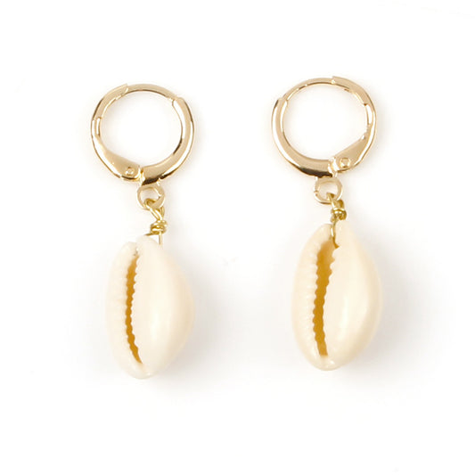 Fashion Shell Drop Earrings