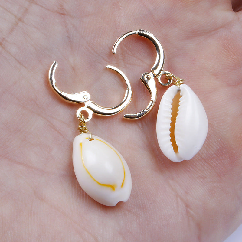 Fashion Shell Drop Earrings