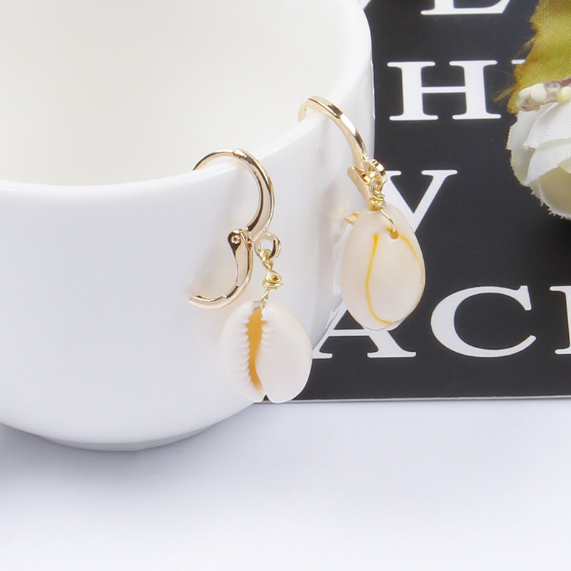 Fashion Shell Drop Earrings