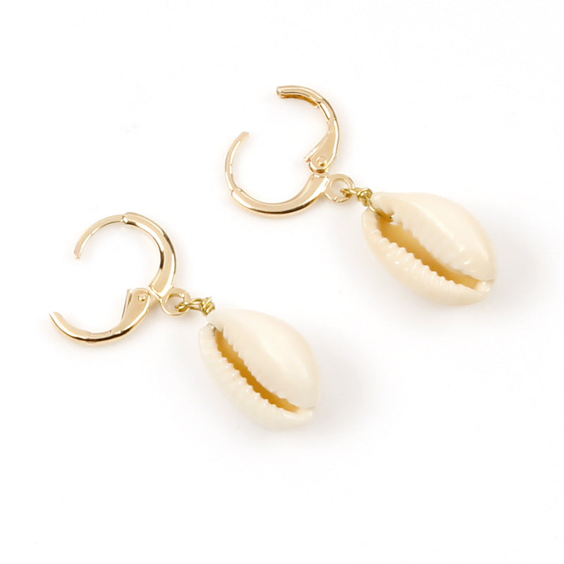 Fashion Shell Drop Earrings