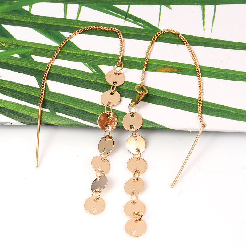 August Fashion Women's Geometric Alloy Earrings for Parties and Evening Wear
