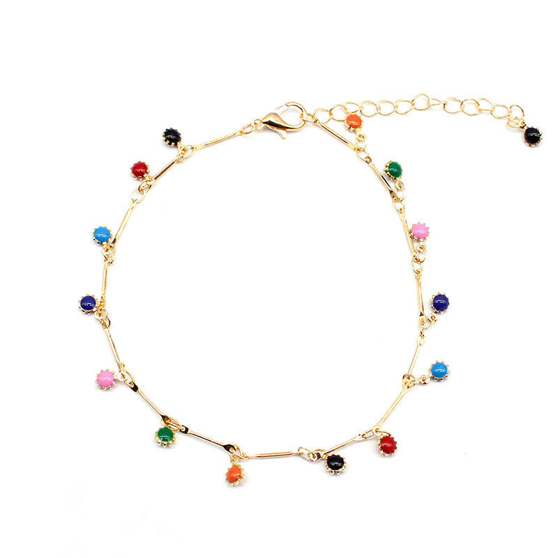 Sunflower Anklet for Women Minimalist Fashion Jewelry