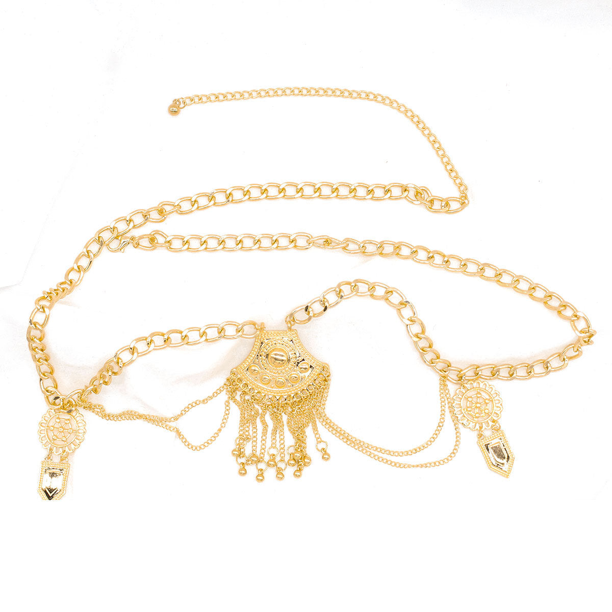 Bohemian Metal Tassel Waist Chain for Women