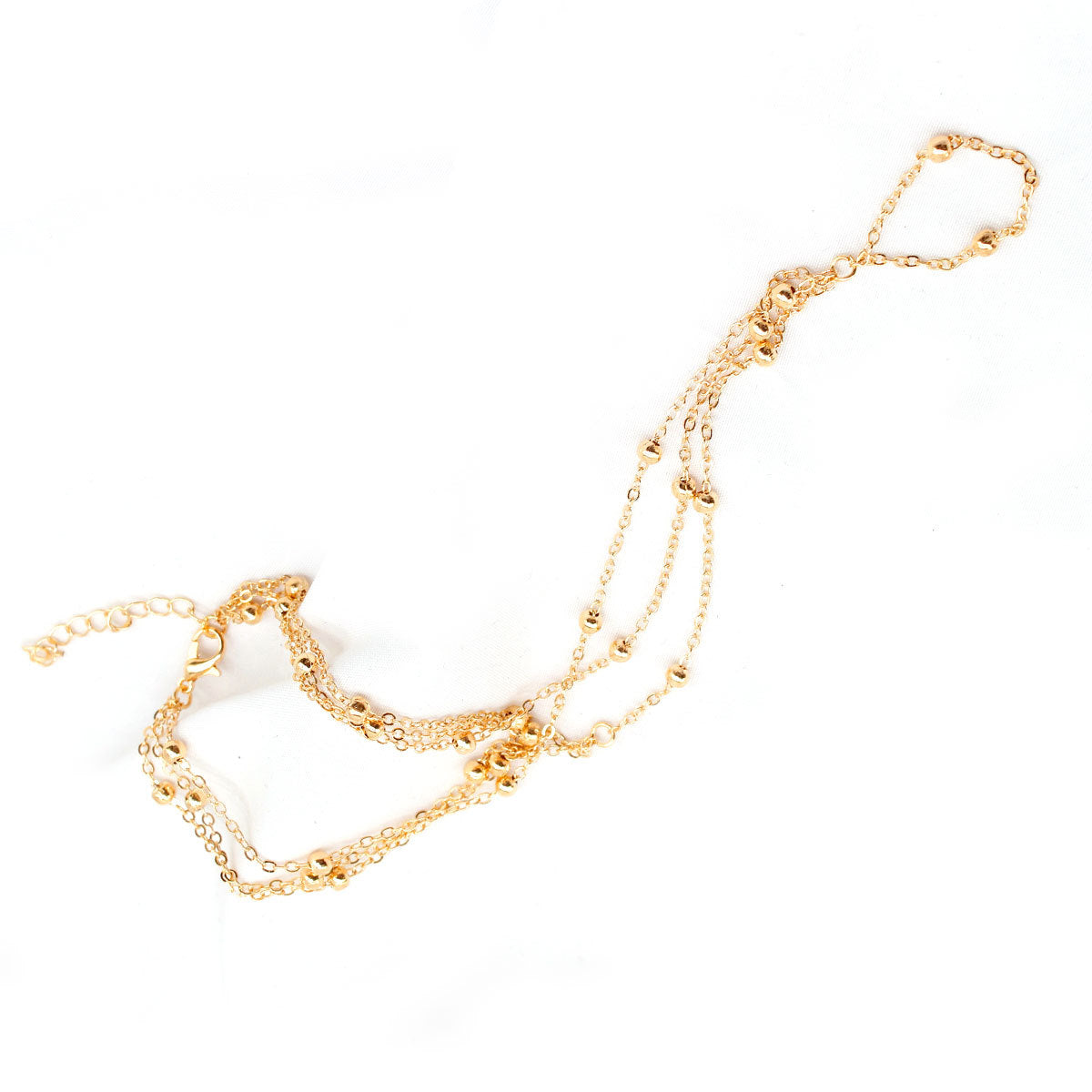Minimalist Geometric Women's Anklet Alloy Foot Chain for Travel Wedding Gift