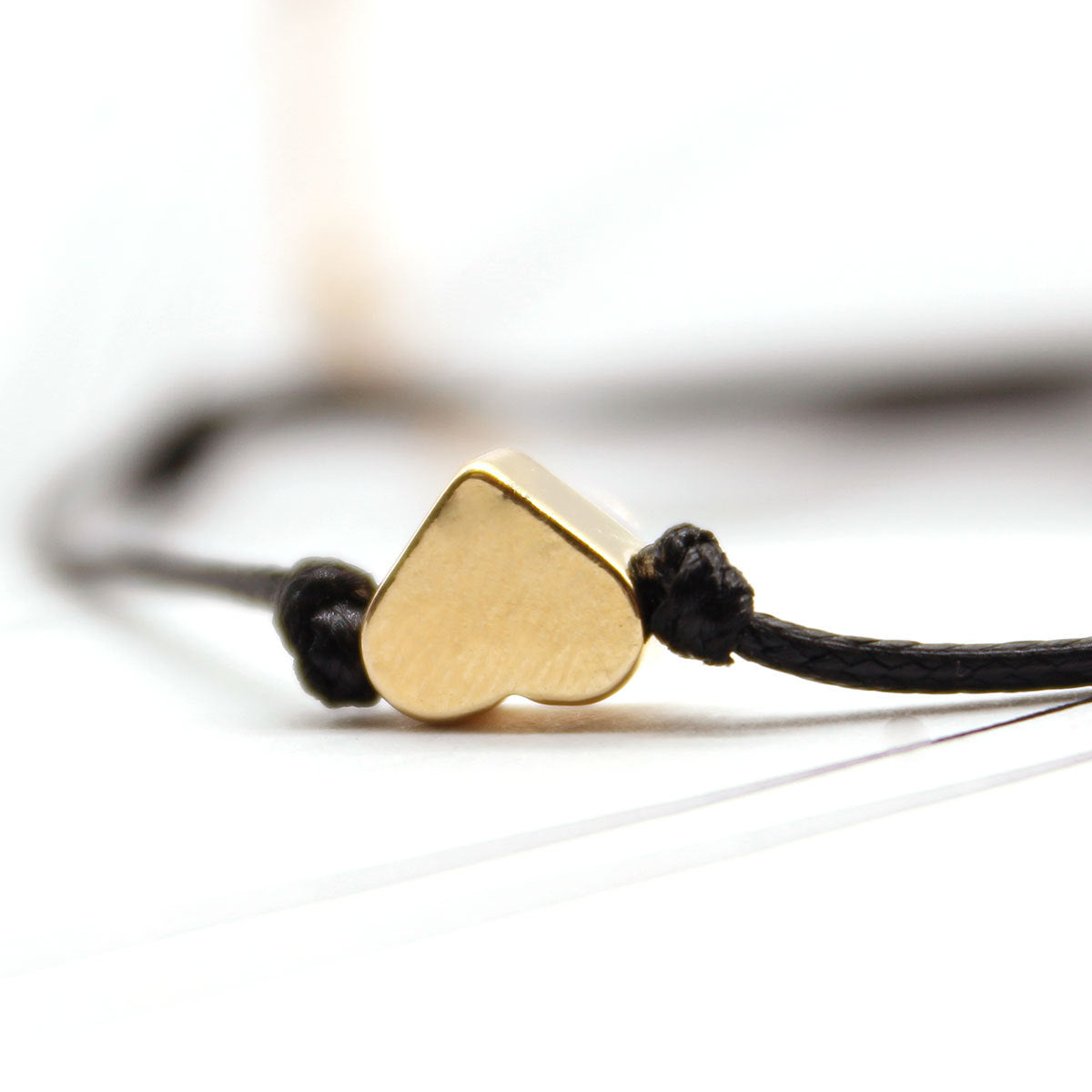 Double-Layer Heart-Shaped Leather Anklet for Women Alloy Beach Accessory