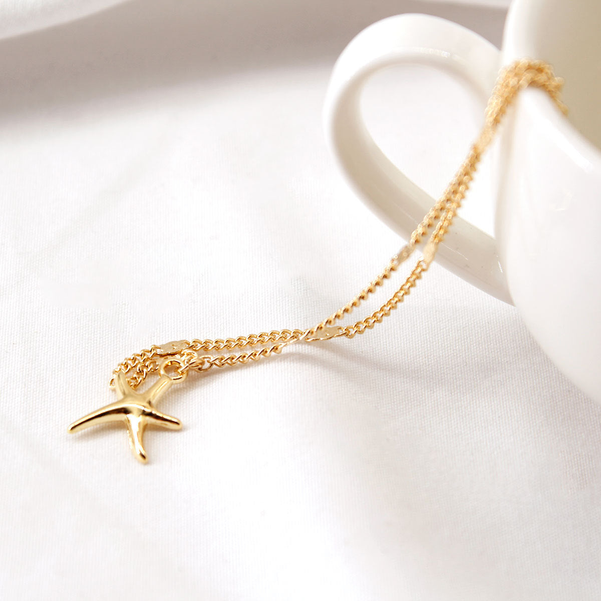 Women's Alloy Star-Shaped Anklet Minimalist Geometric Foot Jewelry Fashion Accessory