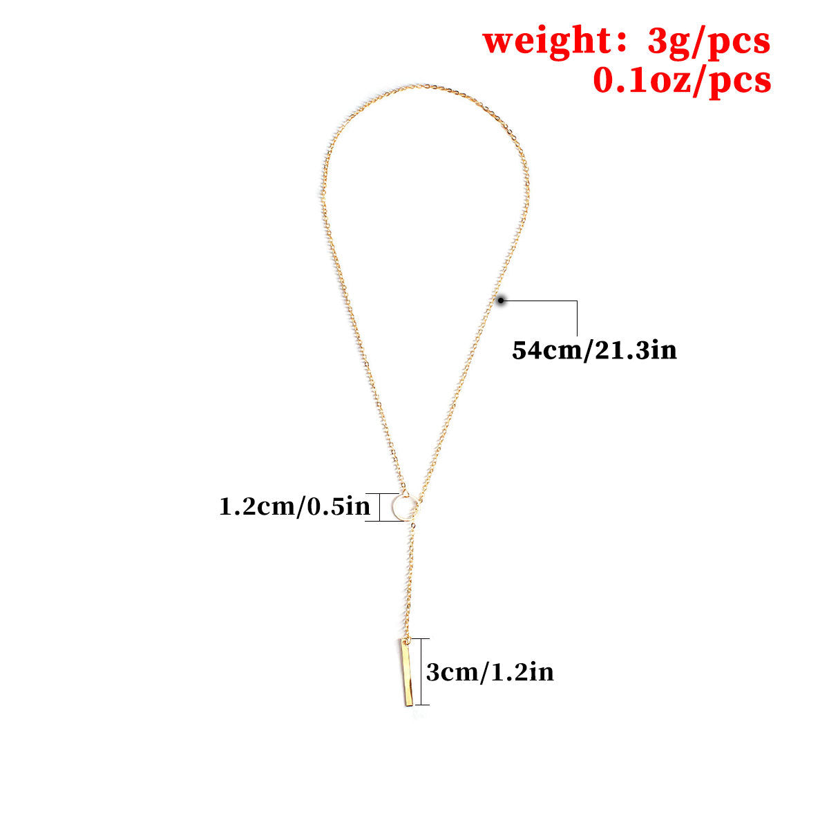 Minimalist Contemporary Metal Ring Short Necklace for Women Clavicle Chain Alloy Pendant Jewelry