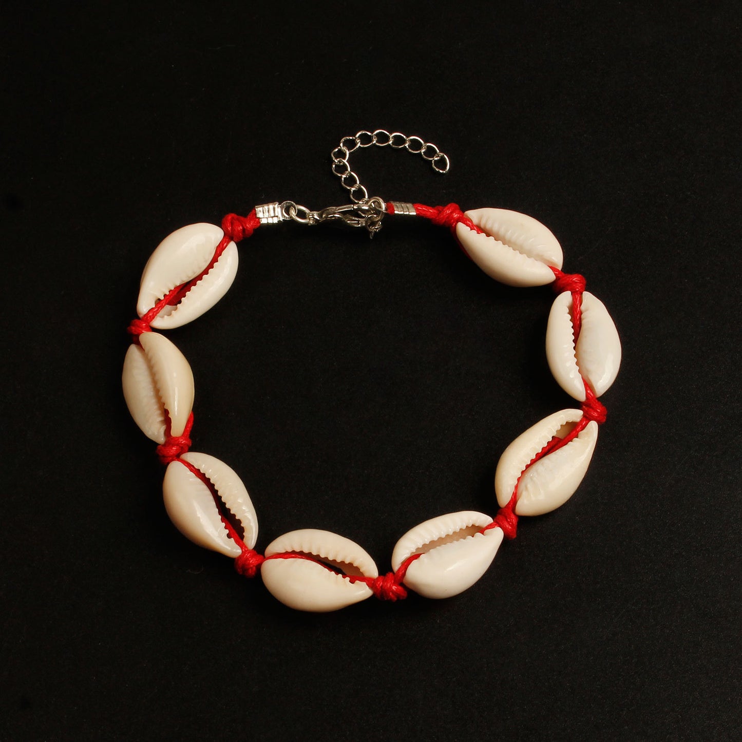 Fashion Beach Anklet Women Handwoven Shell Anklet Hawaiian Style Summer Accessory
