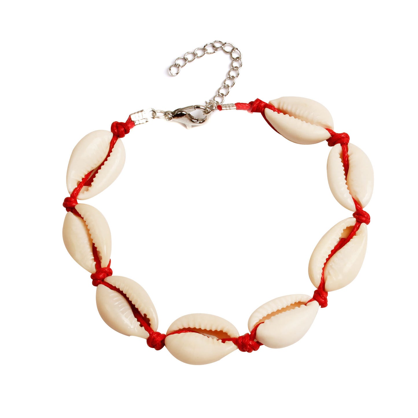 Fashion Beach Anklet Women Handwoven Shell Anklet Hawaiian Style Summer Accessory