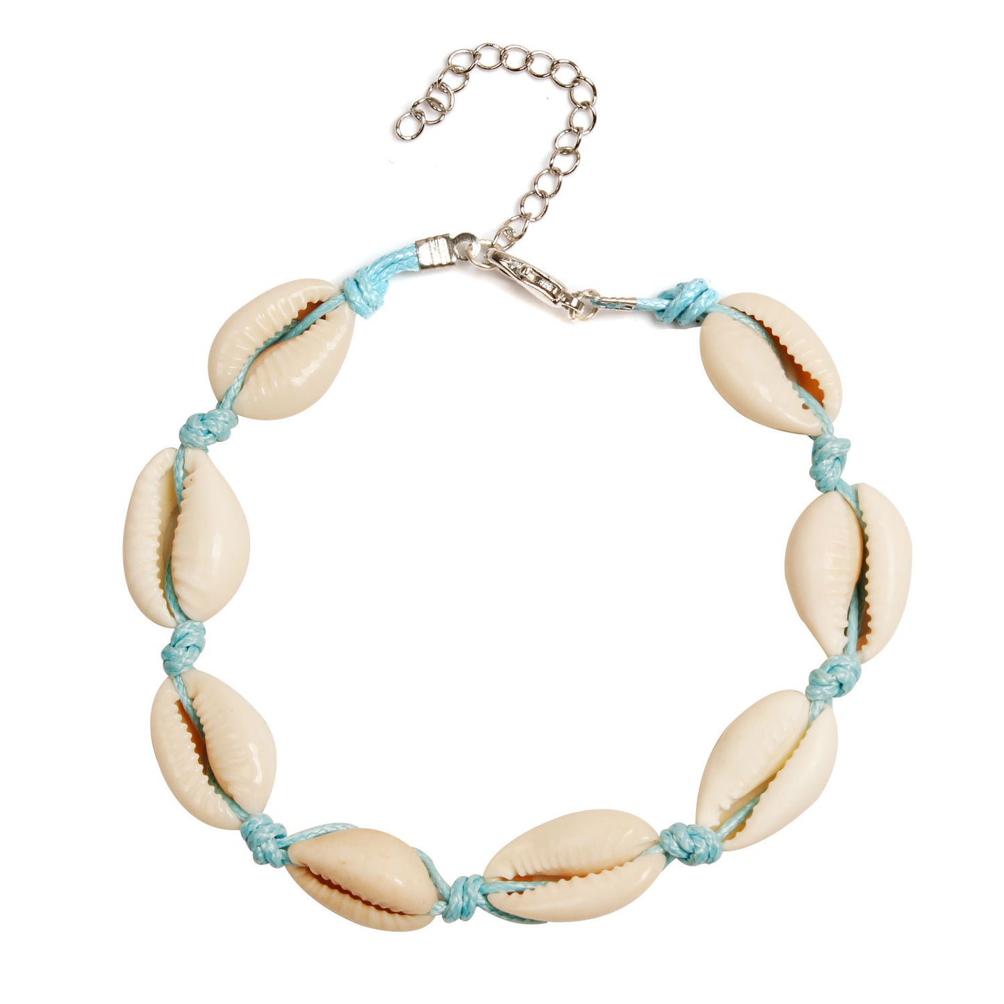 Fashion Beach Anklet Women Handwoven Shell Anklet Hawaiian Style Summer Accessory