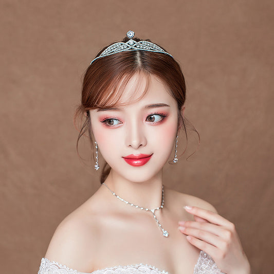 Set collana e orecchini Sweet Star Moon in ottone con intarsio in zirconi cubici, catena Singapore, gioielli placcati per la sposa