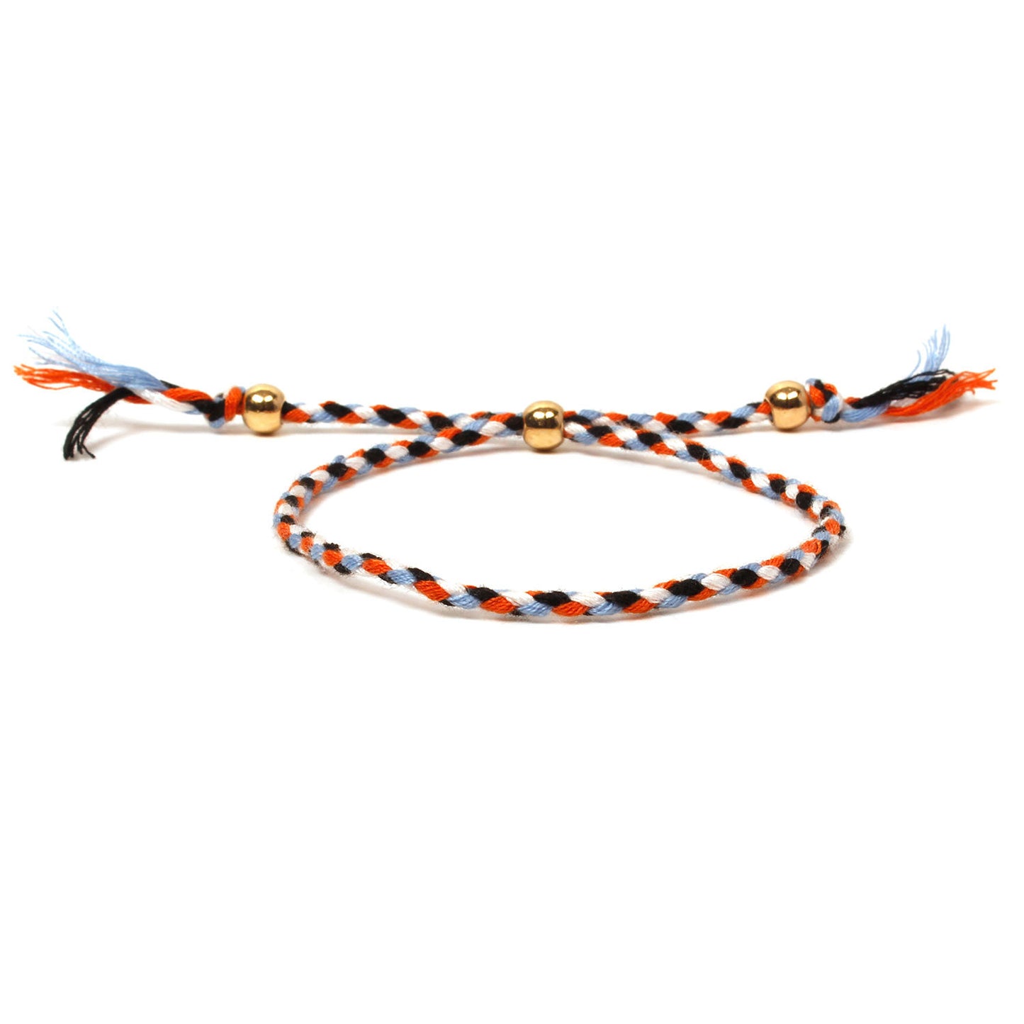 Pulsera de hilo trenzado colorida, hecha a mano, estilo geométrico, para mujer con opción de logo personalizado