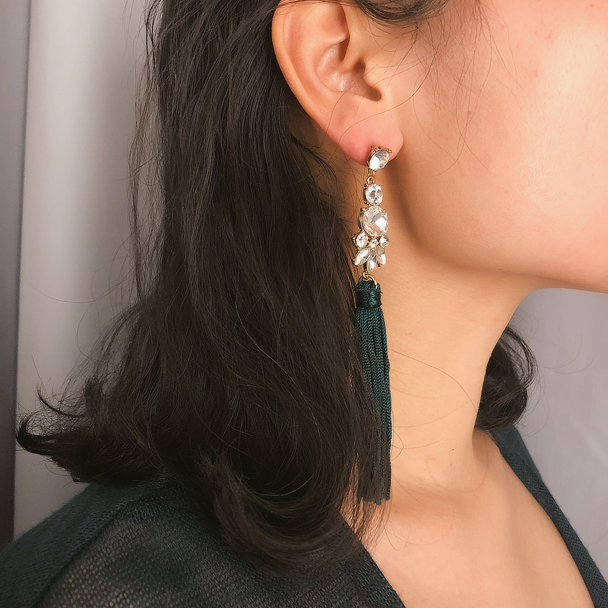 Minimalist Ethnic Geometric Alloy Plated Earrings for Women
