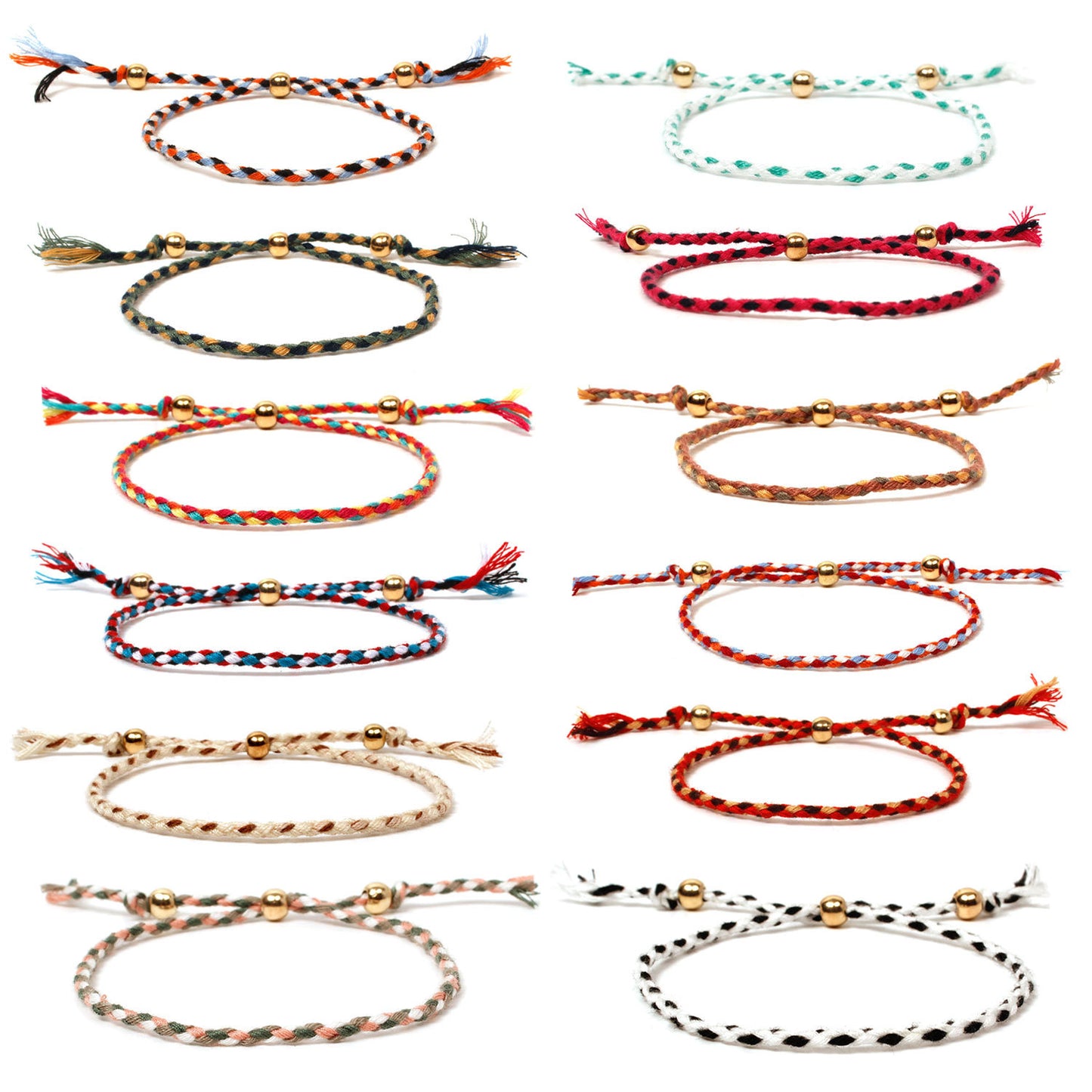 Geometric Thread Bracelet for Women Fashion Handmade Jewelry