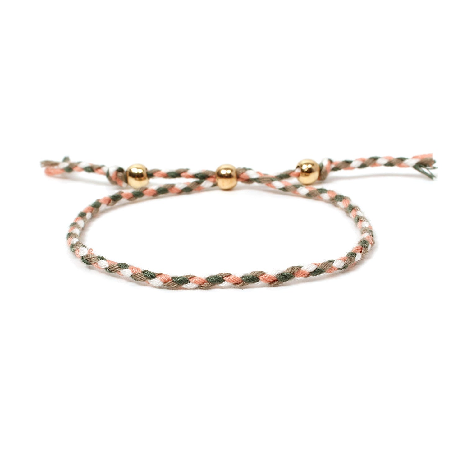 Pulsera de hilo trenzado colorida, hecha a mano, estilo geométrico, para mujer con opción de logo personalizado