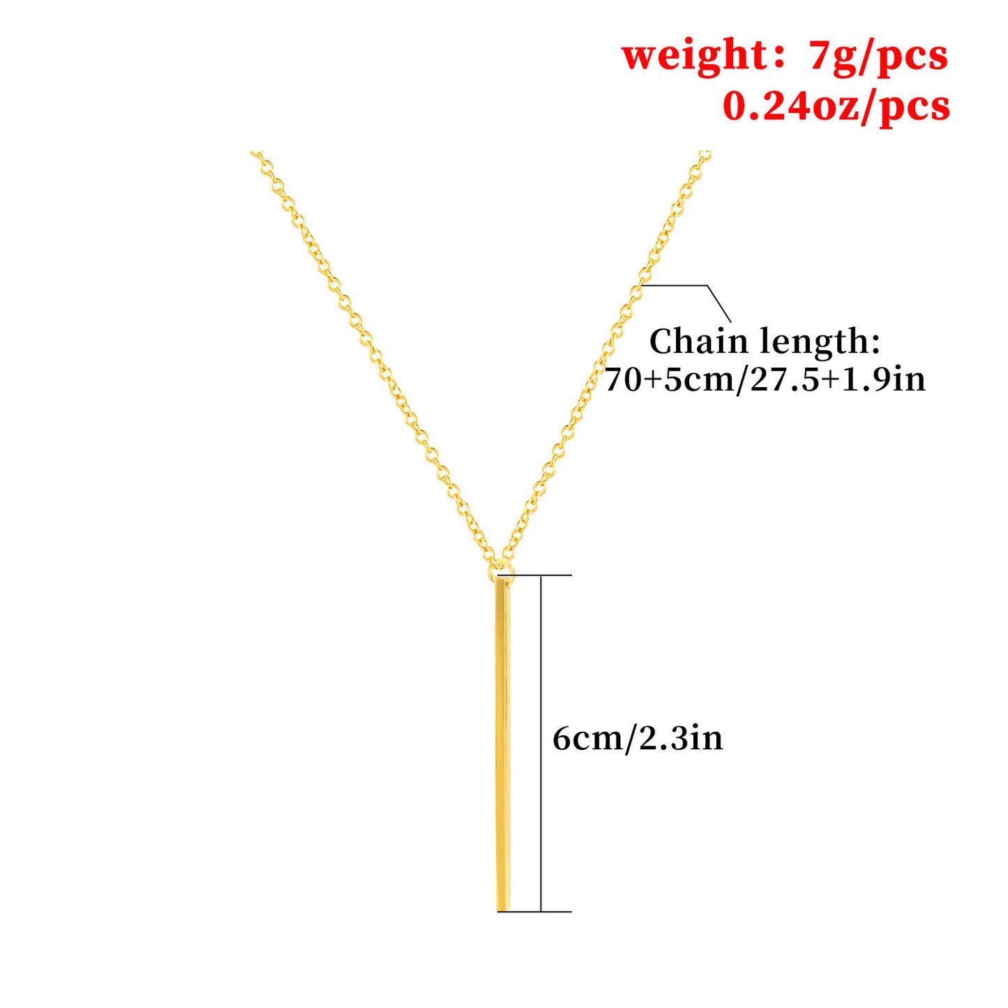 Minimalist Teardrop Pendant Necklace for Women Cross Chain Alloy Long Lariat Necklace Fashion Jewelry