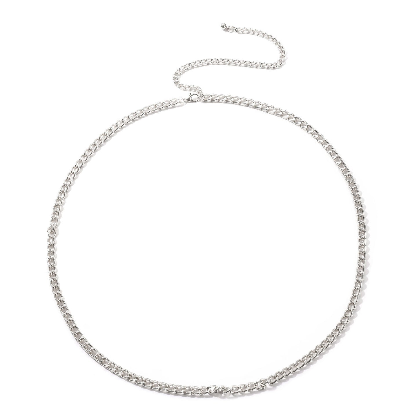 Punk Vintage Exaggerated Metal Chain Body Chain for Women