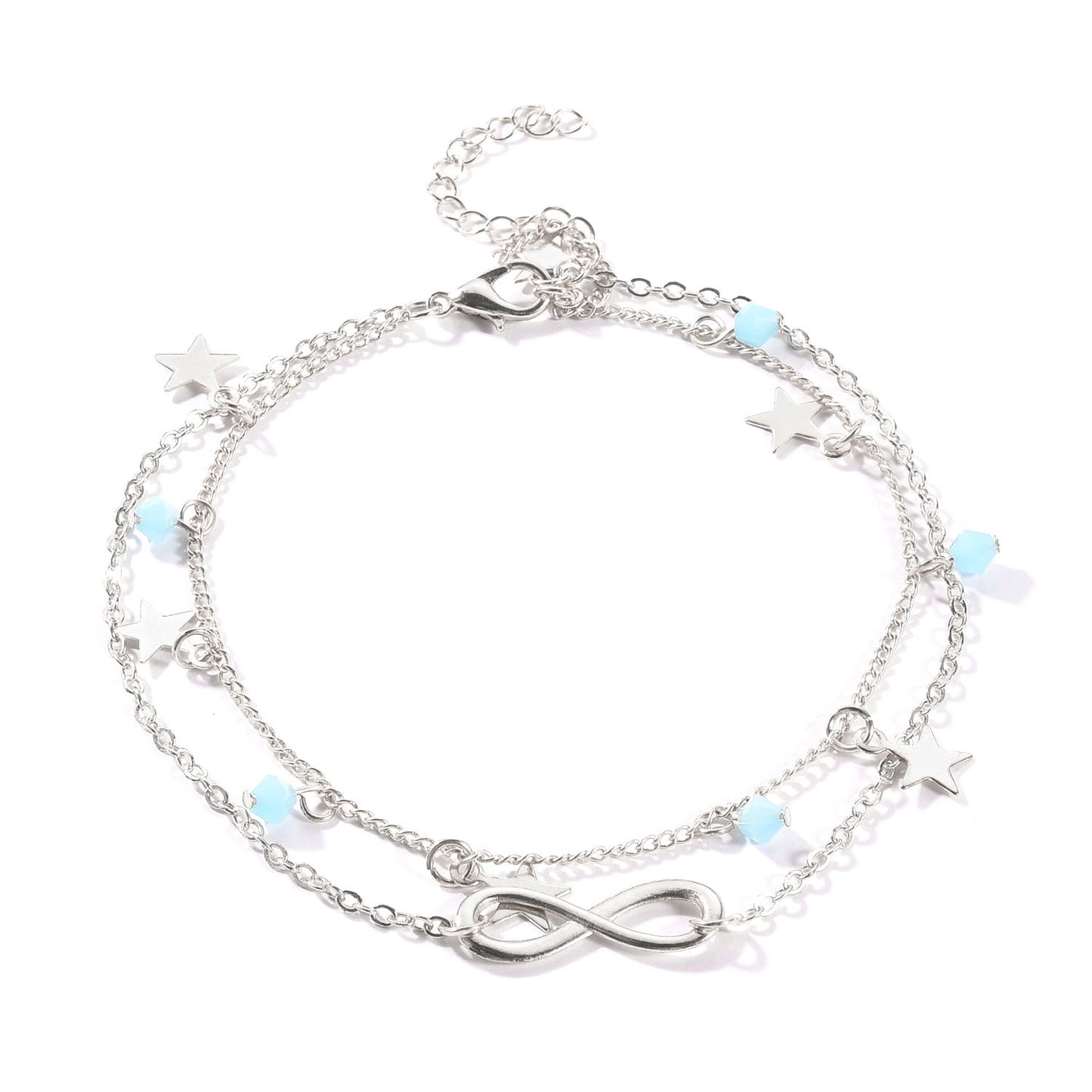 Women's Geometric Star Anklet Alloy Foot Chain Fashion Spring Jewelry