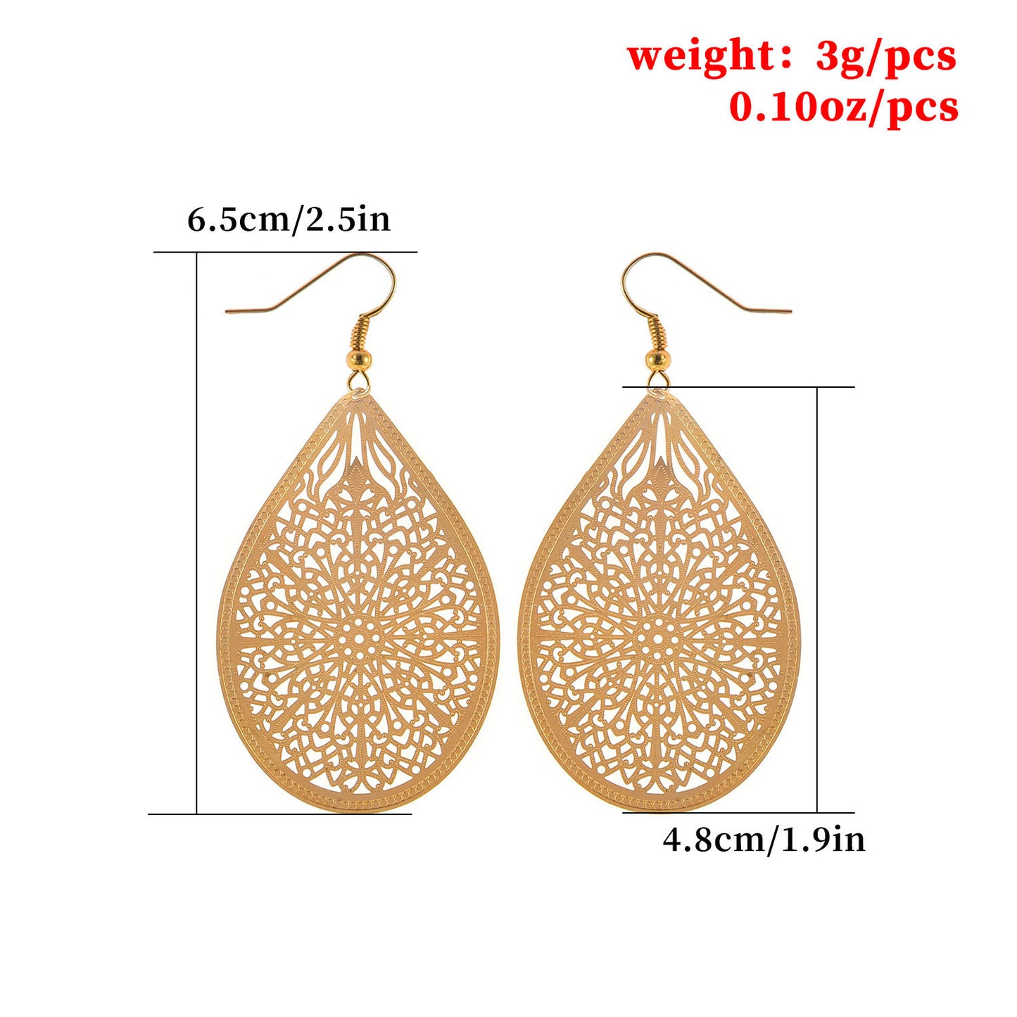 Western Style Geometric Spiderweb Pendant Earrings for Women Alloy Fashion Jewelry for Party and Daily Wear