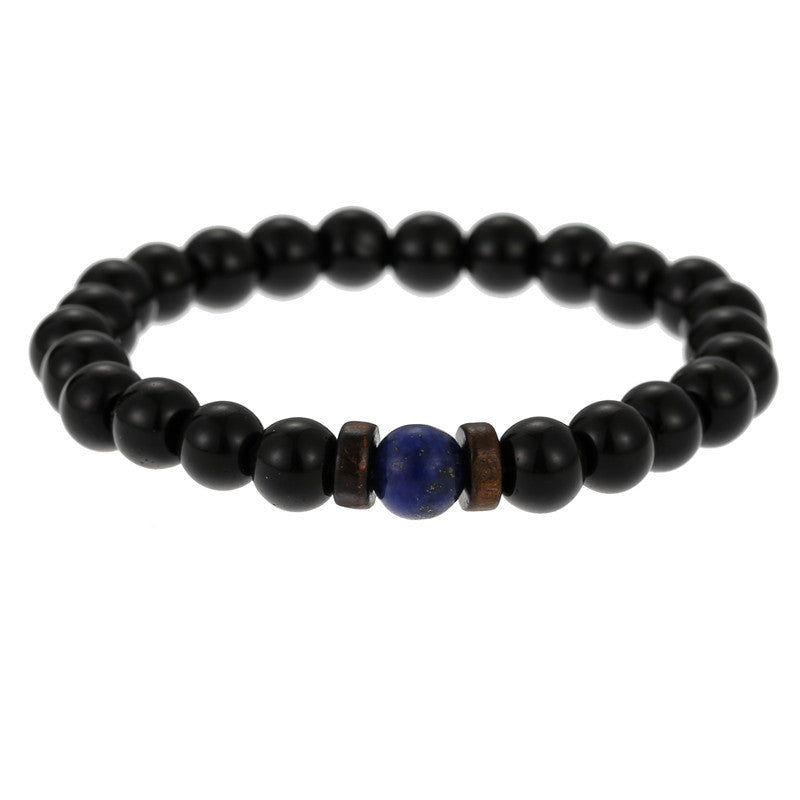 Unisex Handmade Geometric Mixed Materials Bracelet