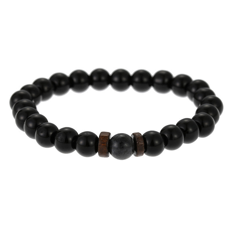 Unisex Handmade Geometric Mixed Materials Bracelet