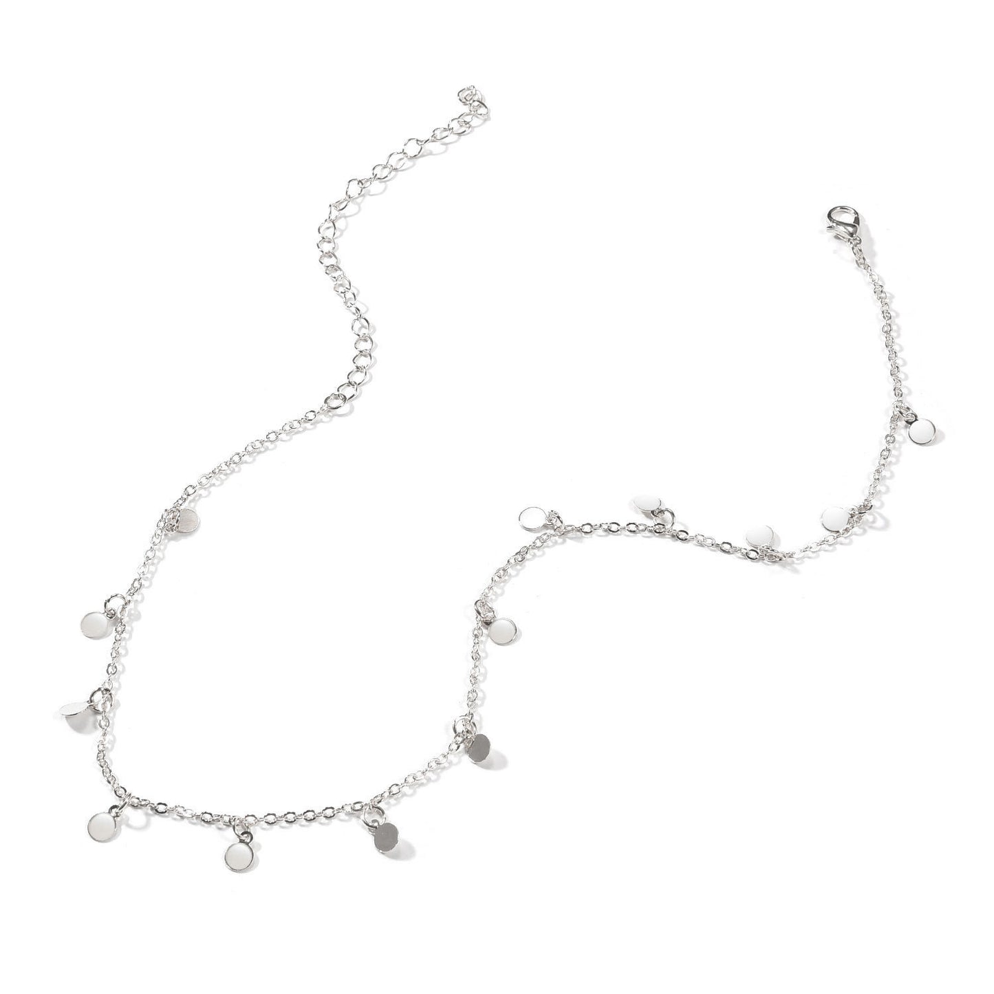 Geometric Minimalist Fashion Alloy Cross Chain Necklace for Women