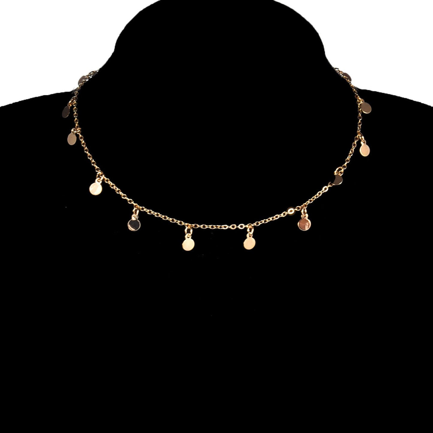 Geometric Minimalist Fashion Alloy Cross Chain Necklace for Women